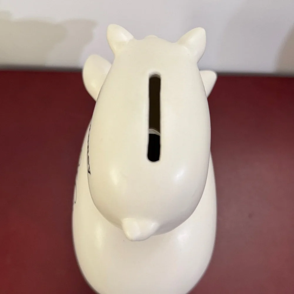 Funny His & Her Piggy Bank: Coin Drop Ceramic Novelty Bank - Picture 6 of 7